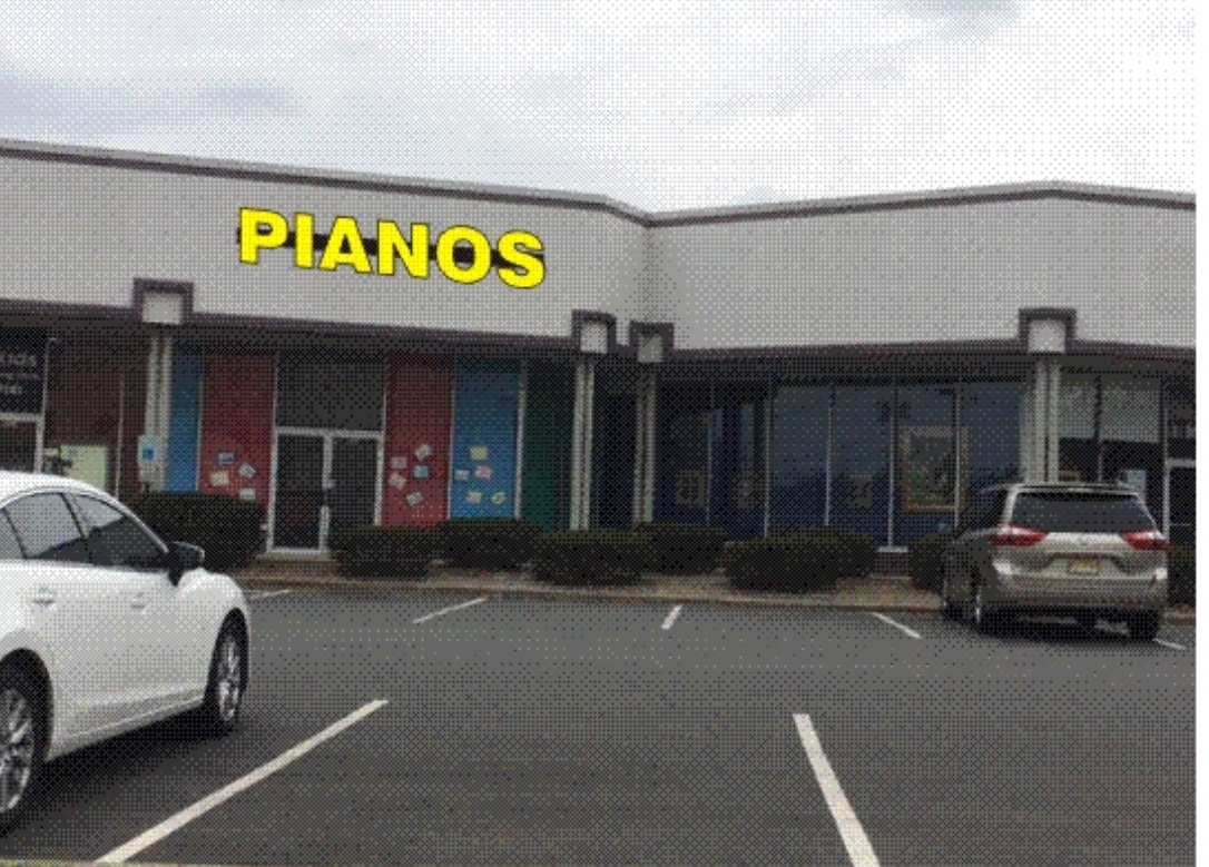Piano Store Front in Edison, NJ